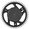 2.40 Watt (W) Power PLB07222B-B Series Type B Frameless Fan - PLB07222B12L-B - Pelonis Technologies, Inc.