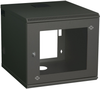 Wall Mount Cabinet, 6U, Steel, Black; Rack U Height Black Box - 44J0731 - Newark, An Avnet Company