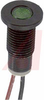Indicator,Pnl-Mnt;LED,T-1-3/4, Flush,12Volt,Green,Water Resistant - 70015630 - Allied Electronics, Inc.