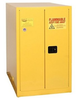 Eagle 55 gal drum Yellow Hazardous Material Storage Cabinet - Floor Standing - 048441-00412 -- 048441-00412
