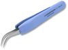 Lindstrom Ergotouch Utility Tweezers - TL 7-SA-ET - Stainless Steel Curved Tip - 4.53 in Length - LINDSTROM TL 7-SA-ET - R. S. Hughes Company, Inc.