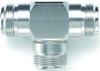 Tee Adapter, 1 X N Jack-2 X N Jack; Convert From Coax Type Pomona - 78B1869 - Newark, An Avnet Company