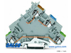 WAGO Spring Clamp - 280-574 - Galco Industrial Electronics