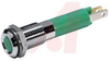 Indicator,Pnl-Mnt;LED IND 5MM 24VDC GRN, BRIGHT CHROME - 70011625 - Allied Electronics, Inc.
