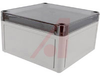 Enclosure, Plastic Transparent; Polycarbonate; Polyurethane; Light Gray; 4X - 70075180 - Allied Electronics, Inc.