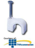 HellermannTyton NC810 Nail Clips (Pkg of 100) -- NC810