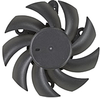 0.96 Watt (W) Power PLA07015B-H Series Type H Frameless Fan -- PLA07015B12L-H - Image