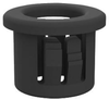 Grommet, Nylon 6, 0.437, Black; Grommet Type Essentra Components - 66AJ5130 - Newark, An Avnet Company