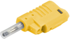 Conn, Banana, Plug, 36A, Screw, Yel; Gender Cal Test Electronics - 52AC2112 - Newark, An Avnet Company
