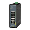 Wide Power Input Unmanaged Industrial PoE+ Switches - IEN-8428P-24V - Volktek Corporation