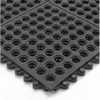 576 58x3x3NBRBK - 24/Seven Modular Nitrile, Grit Works Mat, Open 3 ft x 3 ft -- GO-81853-15
