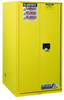 Justrite Sure-Grip EX 96 gal Yellow Hazardous Material Storage Cabinet - 34 in Width - 65 in Height - 697841-11429 - 697841-11429 - R. S. Hughes Company, Inc.