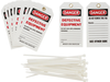 Brady B-851 Black / Red on White Polyester Equipment Safety Tag - 3 in Width - 5 3/4 in Height - 87004 - 754473-87004 - R. S. Hughes Company, Inc.