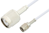 Reverse Polarity SMA Male to TNC Male Cable 24 Inch Length Using RG188 Coax, RoHS - PE35222LF-24 - Pasternack