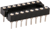 Dip Socket, 16 Position, Through Hole; No. Of Contacts Amp - Te Connectivity - 13F704 - Newark, An Avnet Company