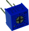 Trimming Potentiometer, 3K, 1Turn, Tht; Trimpot Type Bourns -- 62J1896