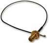 Coaxial Cable, 100Mm, Black; Connector To Connector Multicomp Pro - 80P7485 - Newark, An Avnet Company