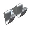 2 Cell Leaf Spring Contact - 288 - Keystone Electronics Corp.