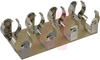 Battery Holder; D; 1.187 in. to 1.375 in.; Rugged Steel; 4; Solder Lug - 70182579 - Allied Electronics, Inc.