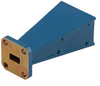 WR-28 Waveguide Standard Gain Horn Antenna Operating From 26.5 GHz to 40 GHz With a Nominal 15 dBi Gain With UG-599/U Square Cover Flange - FM9850B-15 - Fairview Microwave Inc.