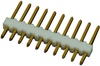 Board-Board Connector, Header, 10 Position, 1Row; Pitch Spacing Molex - 98F9533 - Newark, An Avnet Company