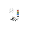 Stackable Tower Lighting, Beacons, and Components - BMSL2-401RN-RYGB - Quarktwin Technology Ltd.
