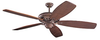 Maxima Fan - Blades Separate - British Bronz - 5MXBR - Monte Carlo Fan Company