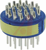 connector comp,insert only,size 28,blueinsul,26 #16 solder cup pin contact - 70141414 - Allied Electronics, Inc.