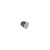 Point Coat Hook, Oval in-line Housing, Chrome Flange, Satin Hook - MP-07-122-12 - Southco
