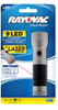 Rayovac 9 LED Flashlight With Laser (6 lights/case) -- GP3AAALSR-B - Image