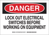 LockOut/Tagout Sign - 127577 - Brady Corporation
