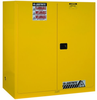 Justrite Sure-Grip EX 110 gal Yellow Hazardous Material Storage Cabinet - 59 in Width - 65 in Height - Floor Standing - 697841-11938 - 697841-11938 - R. S. Hughes Company, Inc.