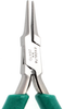 Excelta Two Star Stainless Steel Serrated Needle Nose Straight Needle Nose Gripping Pliers 2647D - 4 3/4 in Length - Foam Cushion Grip - EXCELTA 2647D - R. S. Hughes Company, Inc.