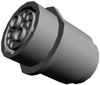 Circular Connector, Rcpt, 10Pos, Cable; Product Range Amp - Te Connectivity - 98X6647 - Newark, An Avnet Company