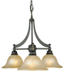 Light Kitchen Chandelier - F1922/3ORB - Murray Feiss Lighting