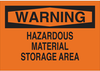 Chemical & Hazardous Materials Sign - 85548 - Brady Corporation