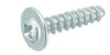 Thread Forming for Plastic - Cross Recess (Z) Flange A2 Stainless Steel Screws - Image