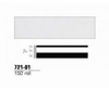 3M Scotchcal 72101 White Striping Automotive Tape - 7/16 in Width x 150 ft Length - 2 mil Thick - 051141-72101 - R. S. Hughes Company, Inc.