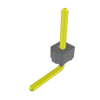 Headers, Male Pins - 612-TSW-101-22-L-S-RA-ND - DigiKey