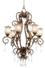 Large Chandeliers-Glass Shade - 353420 - Light Center (The)