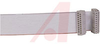 Cable Assembly, Molded Socket to SocketRibbon, 20 Contacts, 18 inches -- 70114088