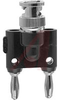Adapter, Banana; BNC (Male); Beryllium Copper, Nickel Plated; Gold Plated Brass - 70197805 - Allied Electronics, Inc.