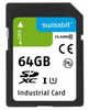 Industrial SD Card, S-56, 64 GB, 3D PSLC Flash, -25°C to +85°C - SFSD064GL2AM1TO-E-PL-22P-STD - Swissbit AG