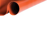 1/16 in. Gauge Thickness and 36 in. Width IM-S60 Series (Silicone) - Terracotta Red Sheet -- 861-04-362 - Image