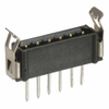 6 Pos. Male SIL Vertical Throughboard Conn. Latches - M80-7820622 - Harwin Plc