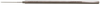Excelta Three Star Single-Ended Straight Stainless Steel Probe 330A - 6 in Length - 10 mil Thick - EXCELTA 330A - R. S. Hughes Company, Inc.