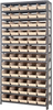 Open Shelving, 13Shelves, 60Bins, Ivory; Shelving Unit Type Quantum Storage - 44AC8969 - Newark, An Avnet Company