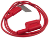Test Lead, Red, 1.16M, 1Kv, 20A; Test Connector Type A Pomona - 66H7240 - Newark, An Avnet Company