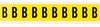 34 Series Indoor Numbers and Letters - 3430-B - Brady Corporation
