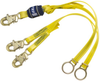 DBI-SALA EZ-Stop Yellow Shock-Absorbing Lanyard - 6 ft Length - 840779-09819 - 840779-09819 - R. S. Hughes Company, Inc.